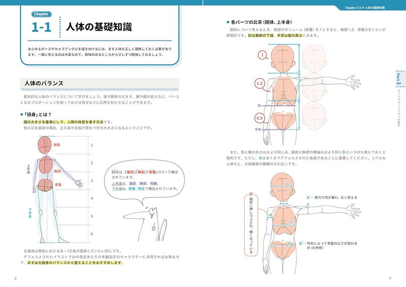 The Pose Textbook: Drawing Different Movements And Expressions For Different Character Types image 2