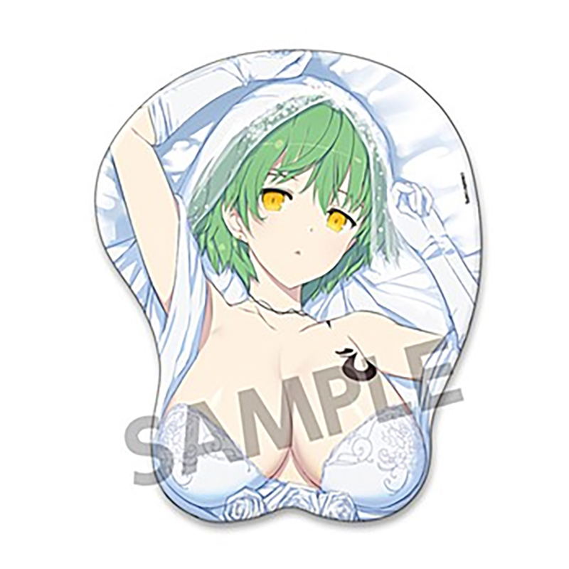 Senran Kagura Original Illustration Oppai Mouse Pad Wedding Ver. [Hikage] image 1
