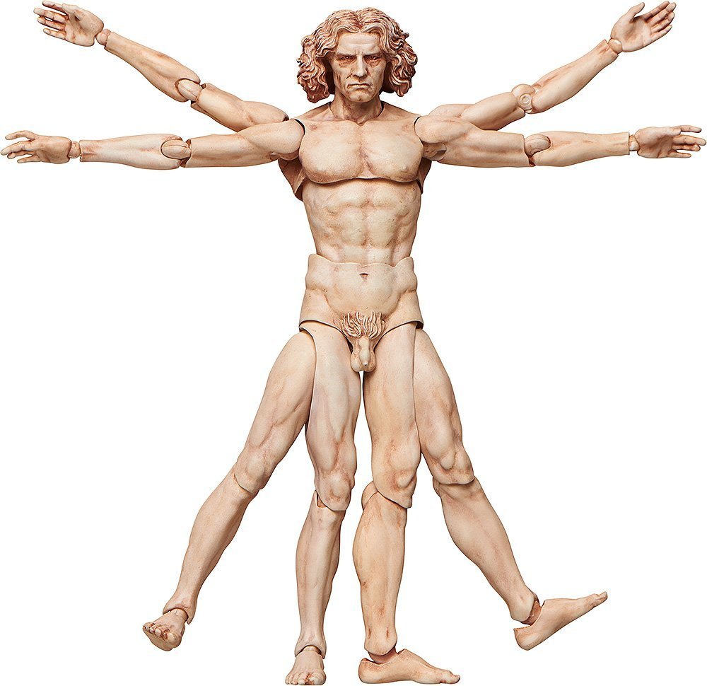 figma No. SP-075 The Table Museum: Vitruvian Man (Re-run)