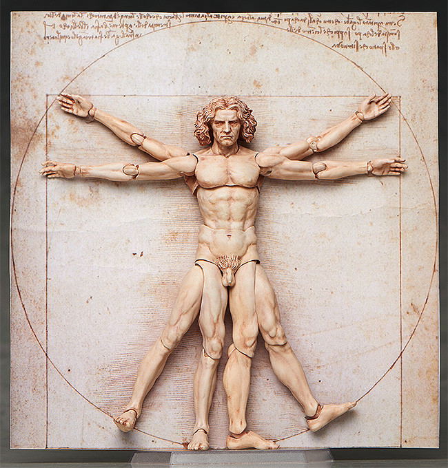 figma No. SP-075 The Table Museum: Vitruvian Man (Re-run) image 2