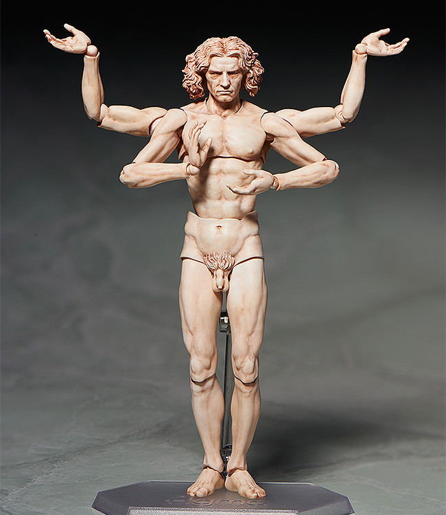figma No. SP-075 The Table Museum: Vitruvian Man (Re-run) image 5