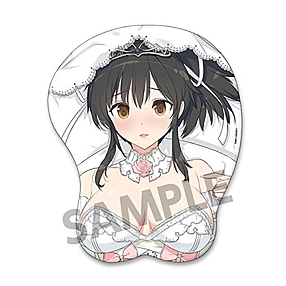 Senran Kagura Original Illustration Oppai Mouse Pad Wedding Ver. [Asuka]