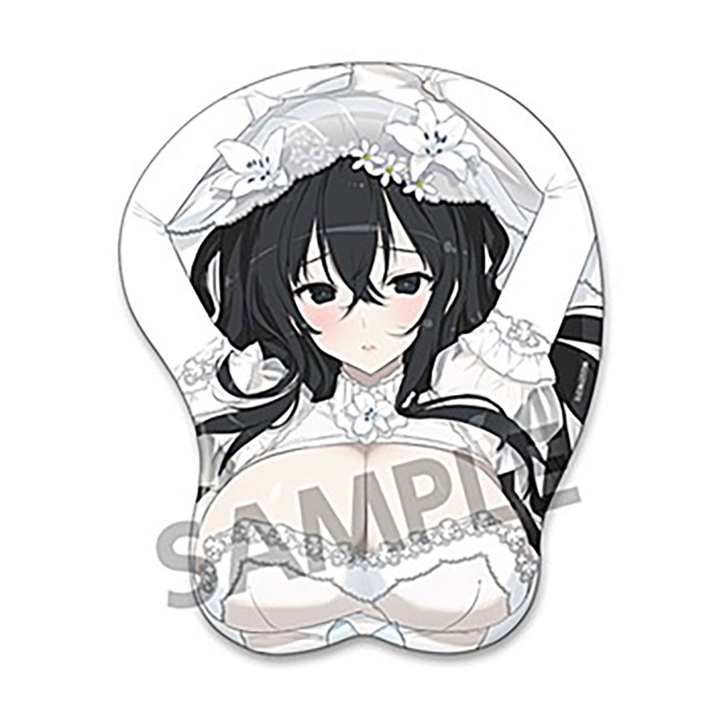 Senran Kagura Original Illustration Oppai Mouse Pad Wedding Ver. [Fubuki]