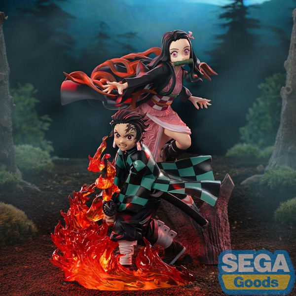 [Demon Slayer] Demon Slayer Xross Link Figure Nezuko and Tanjiro Set [SG] — Import Game Deal