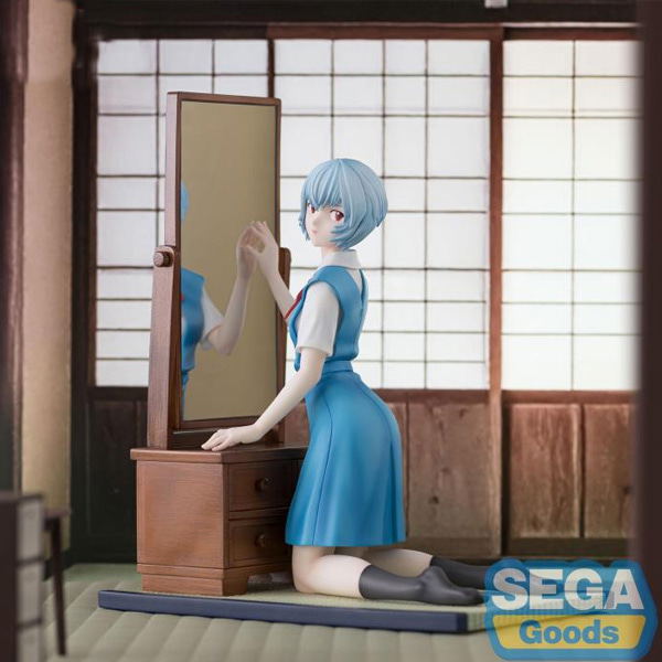 [Evangelion] Figureism α Figure Ayanami Rei School Uniform Version [SG] — Import Game Deal