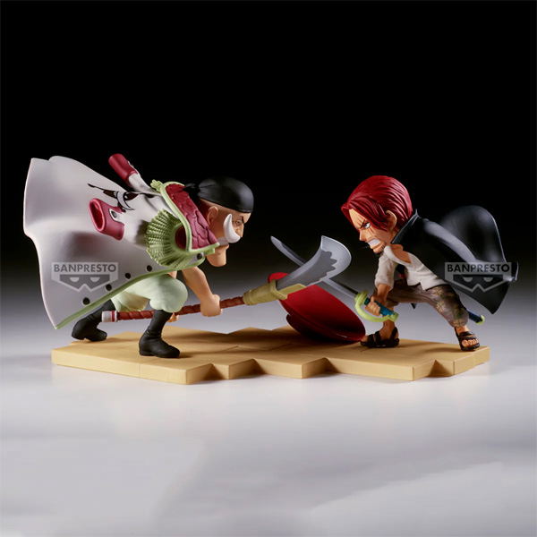 One Piece World Collectible Figure Log Stories Edward Newgate VS Shanks — Import Game Deal