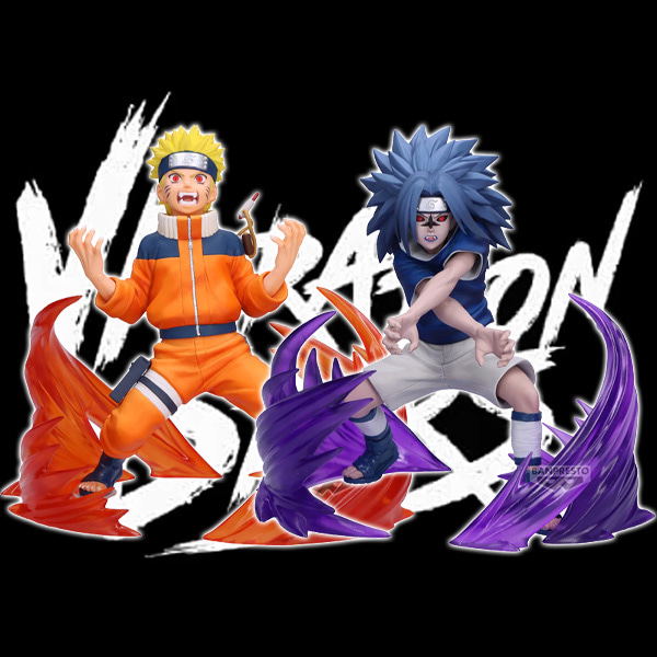 [Naruto] Naruto 72 Series Vibration Stars Uzumaki Naruto and Uchiha Sasuke Set for Sale [BP] — Import Game Deal