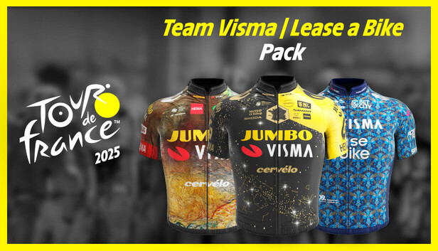 Tour de France 2025 - Team Visma Lease a Bike Pack (DLC) DLC STEAM digital — Import Game Deal