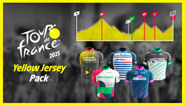 Tour de France 2025 - Yellow Jersey Pack (DLC) DLC STEAM digital — Import Game Deal