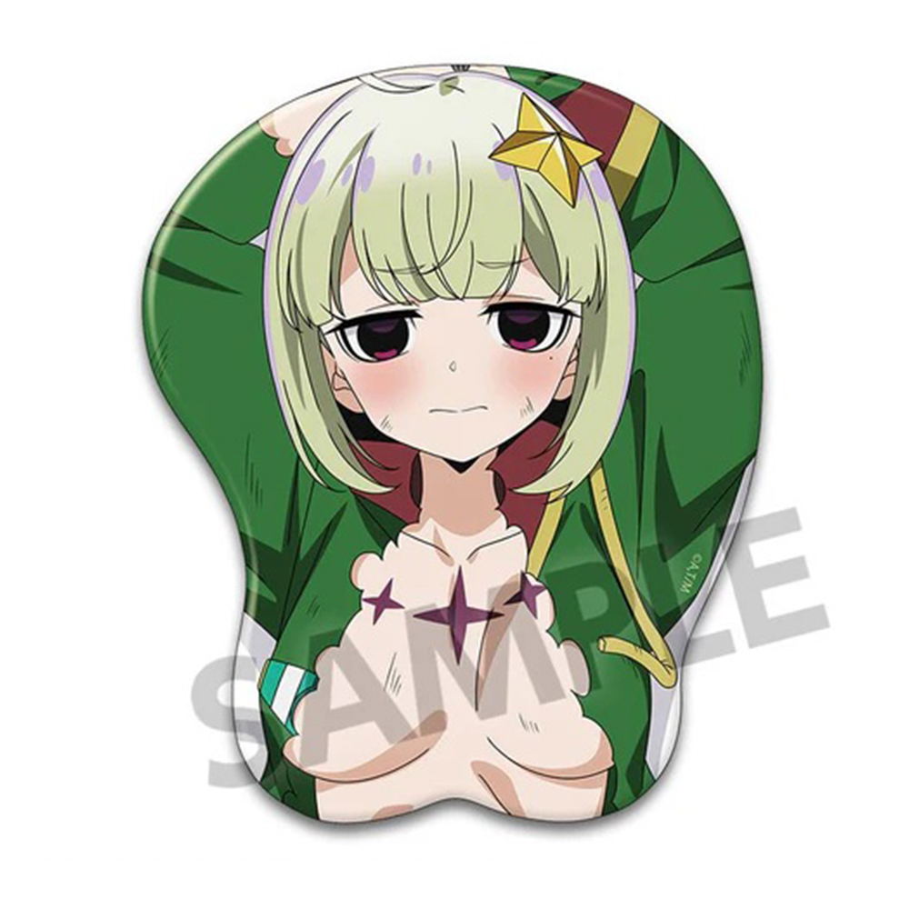 Gushing Over Magical Girls Original Illustration 3D Mouse Pad [Leoparde]