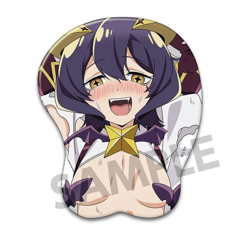 Gushing Over Magical Girls Original Illustration 3D Mouse Pad [Magia Baiser] image 1