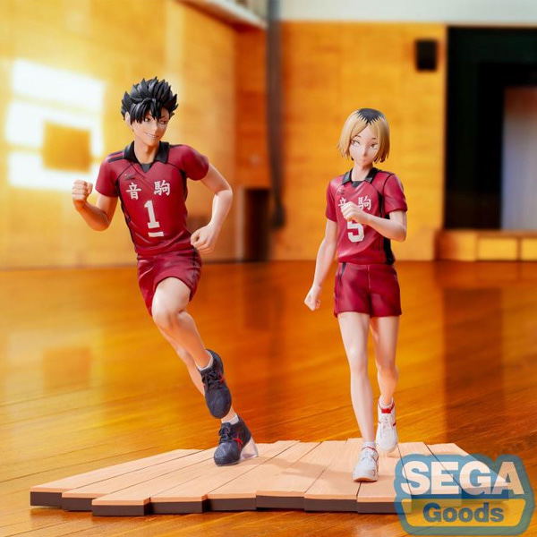 Haikyuu!! Hi Premium Figure Set Kozume Kenma and Kuroo Tetsuro [SG] image 1