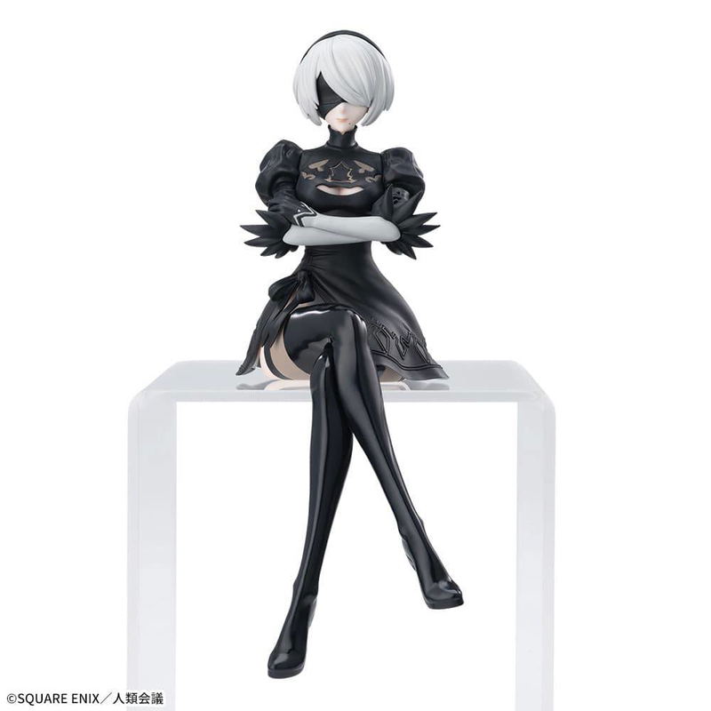 NieR:Automata Ver1.1a Premium Noodle Stopper Figure: 2B (YoRHa No. 2 Type B) image 5