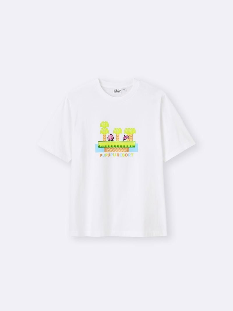GU Kirby Graphic T-shirt (Off White | Size XL) image 1