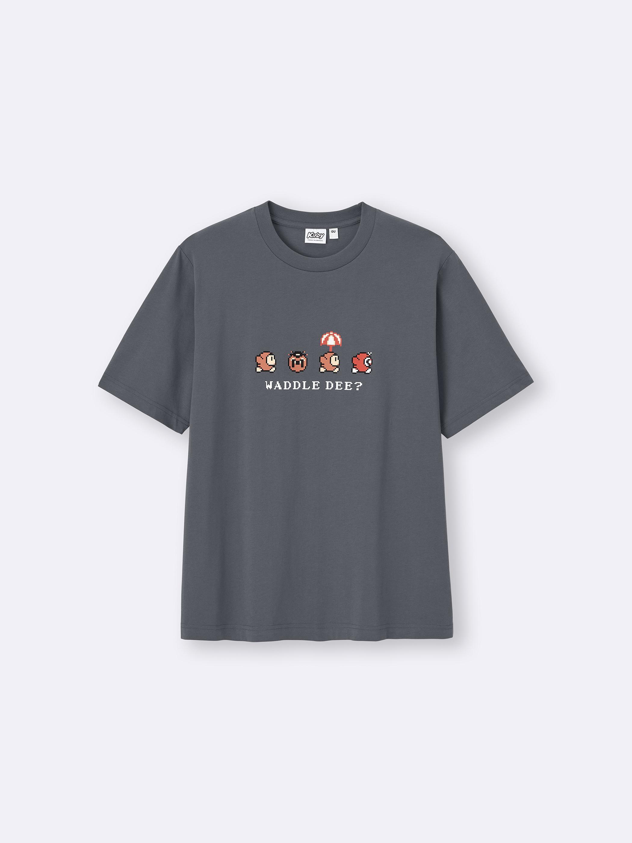 GU Kirby Graphic T-shirt (Gray | Size XS)