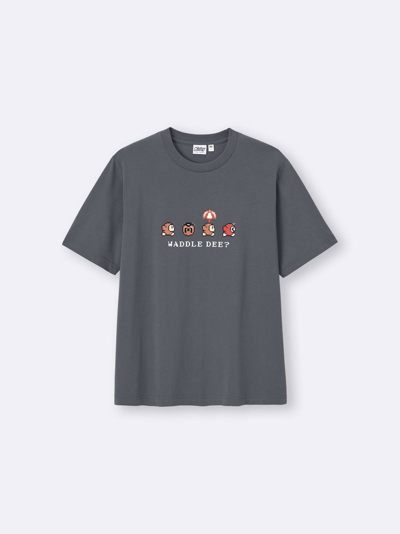 GU Kirby Graphic T-shirt (Gray | Size XXL) image 1
