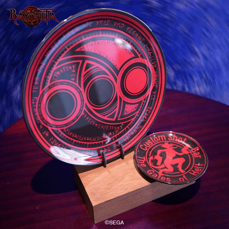 Bayonetta The Gates Of Hell & Magic Circle Plate Set (Re-run) image 3