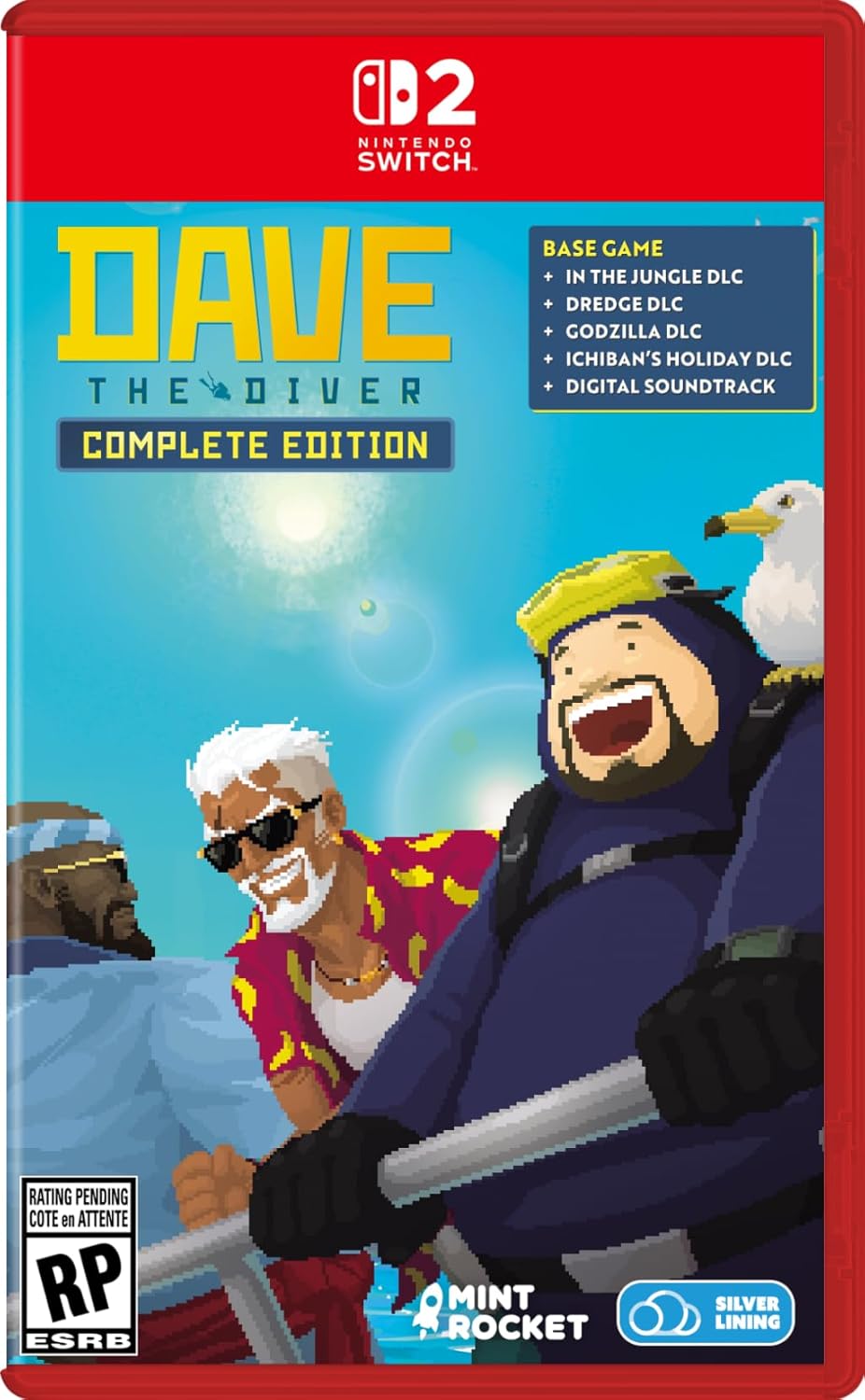 Dave The Diver [Complete Edition] Game Cart for Nintendo Switch 2