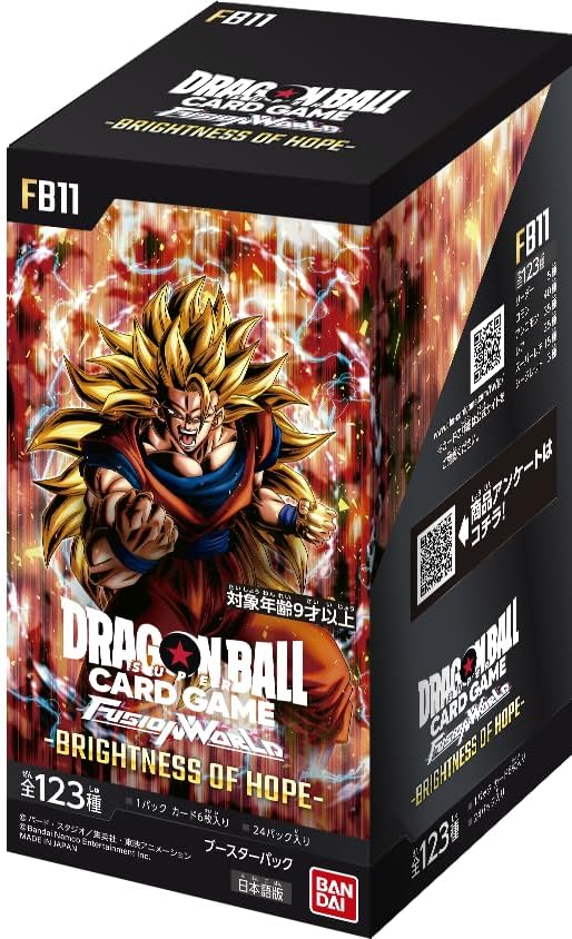 Dragon Ball Super Card Game Fusion World Booster Pack Brightness Of Hope FB11 (Set of 24 Packs) image 1