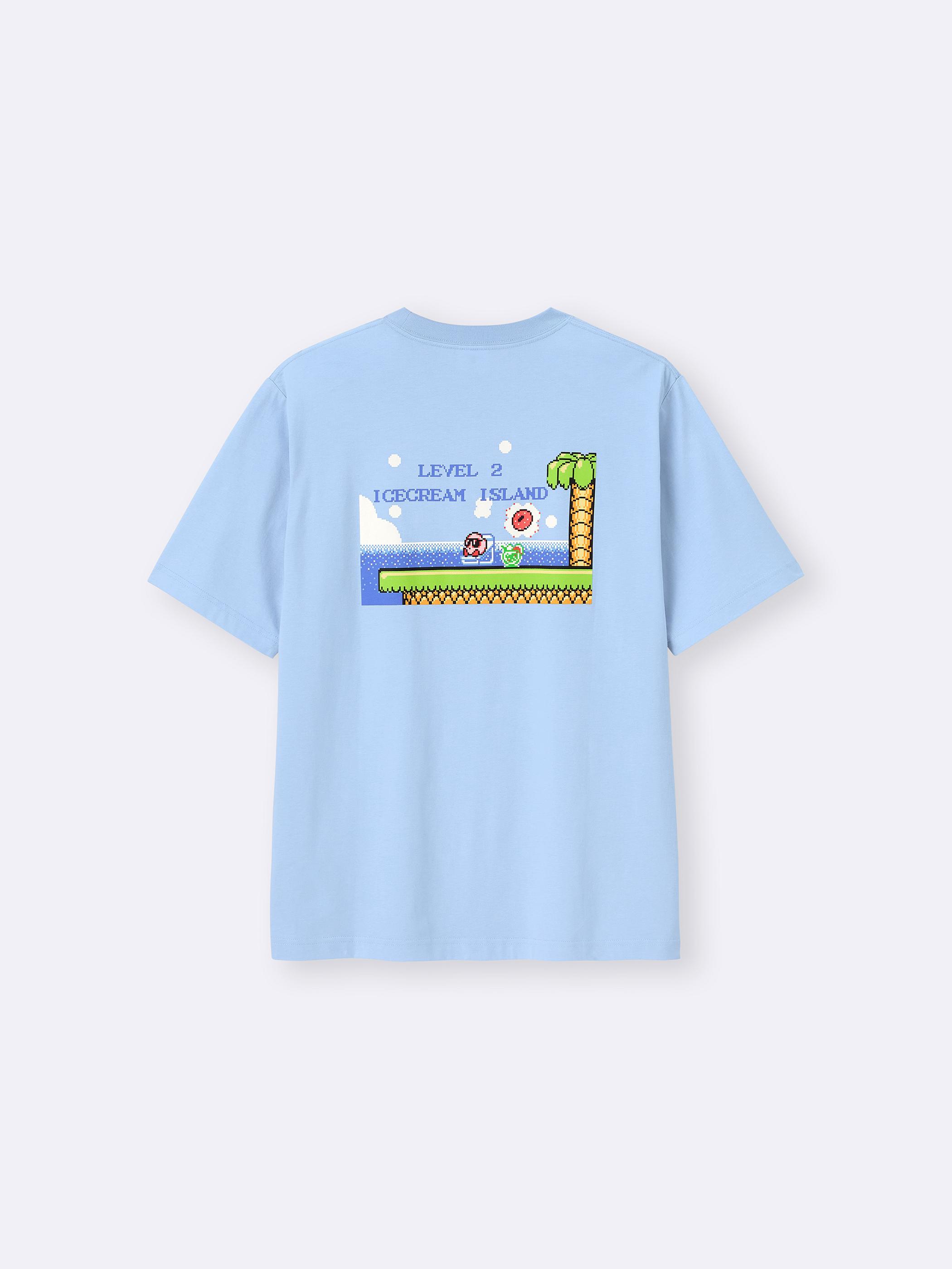GU Kirby Graphic T-shirt (Blue | Size M)