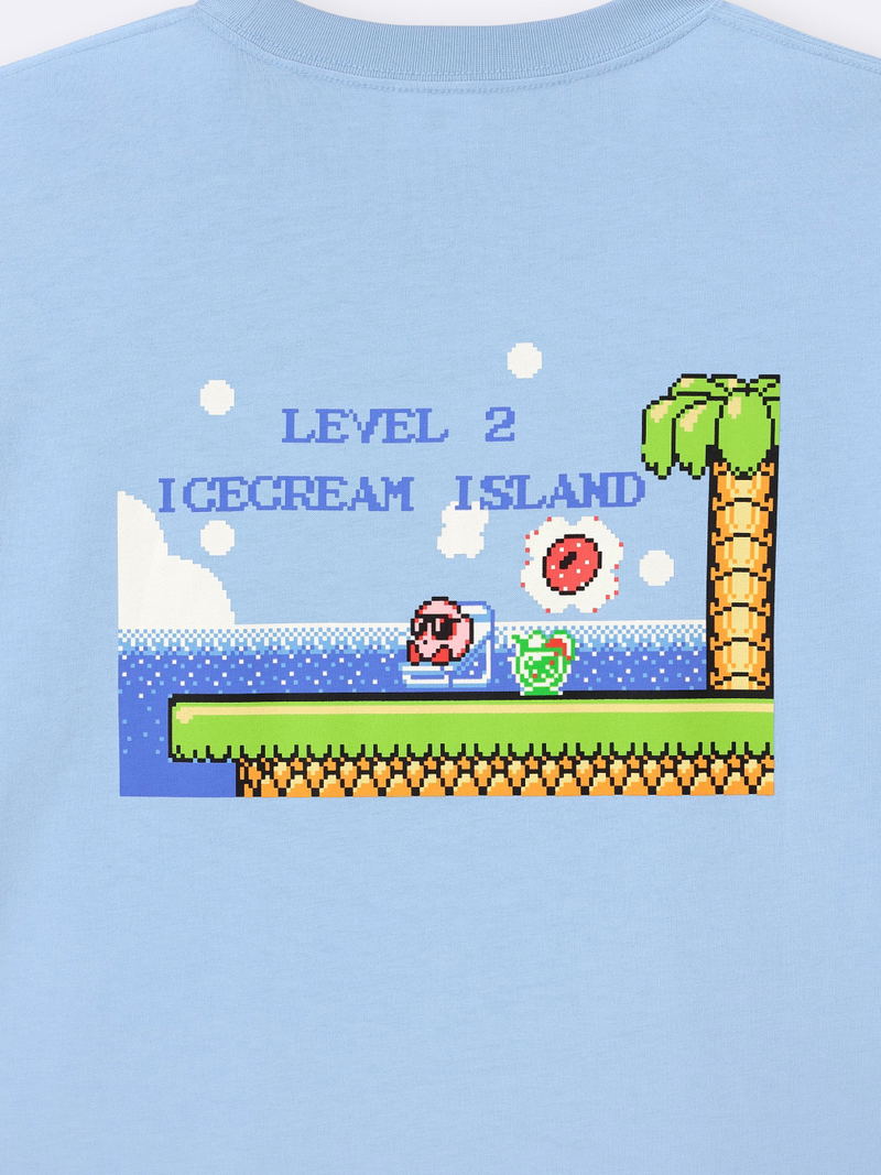GU Kirby Graphic T-shirt (Blue | Size M) image 3