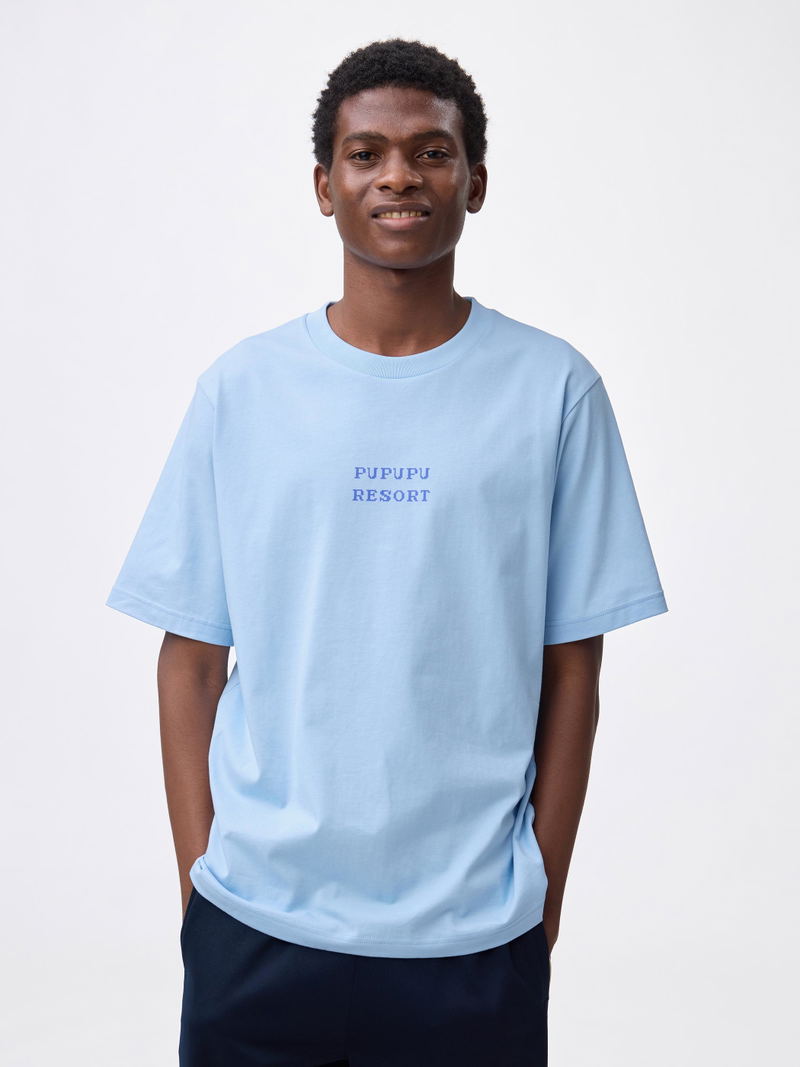 GU Kirby Graphic T-shirt (Blue | Size XS) image 8