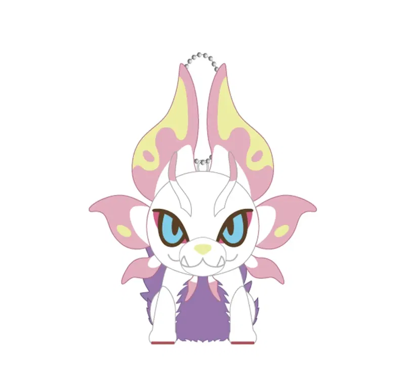 Monster Hunter MonDefo Mascot Key Chain Mizutsune image 1