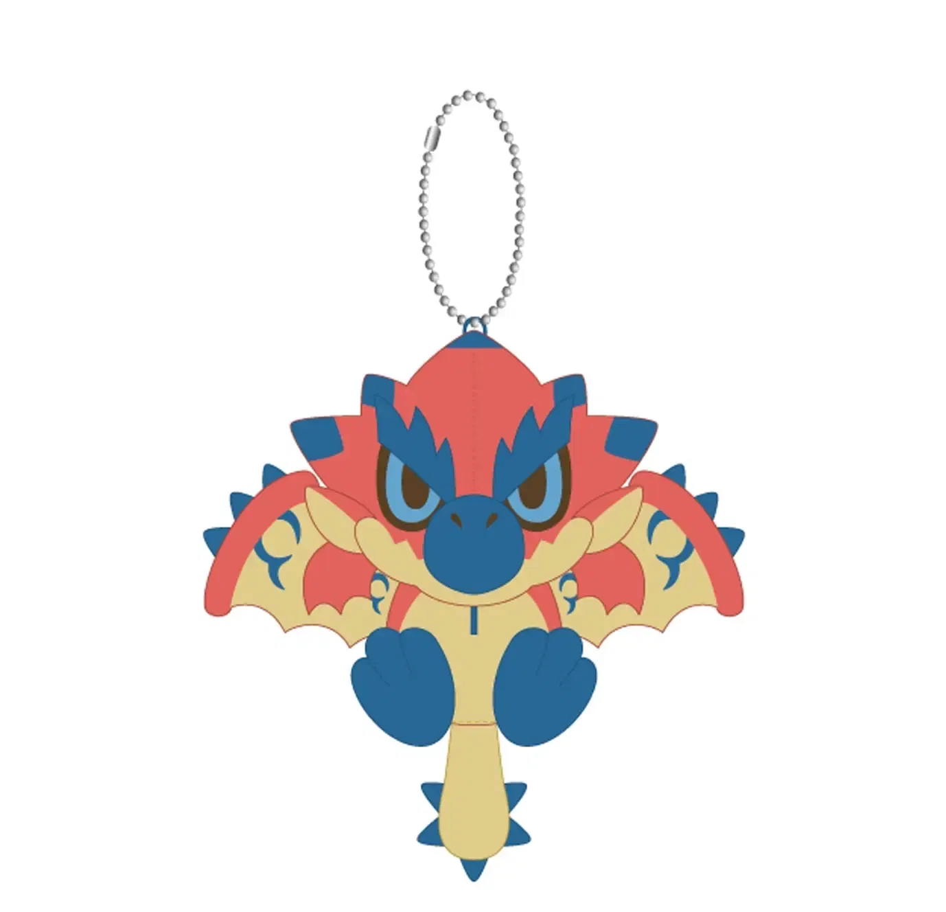 Monster Hunter MonDefo Mascot Key Chain Rathalos — Import Game Deal