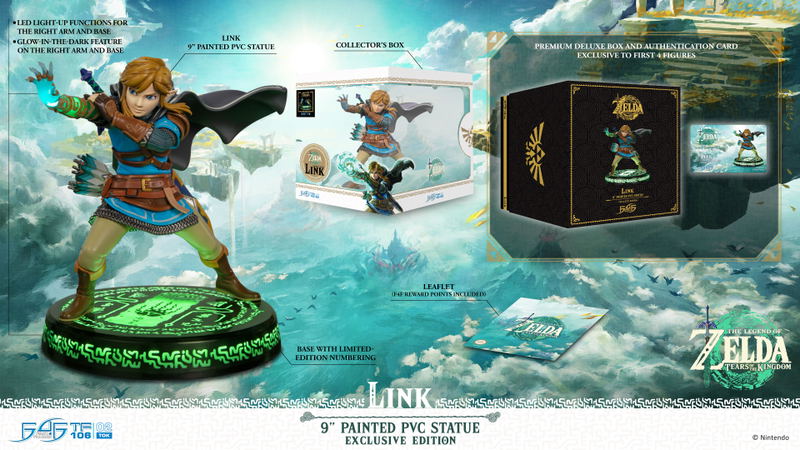 The Legend of Zelda Tears of the Kingdom PVC Statue: Link (Exclusive Edition) image 42