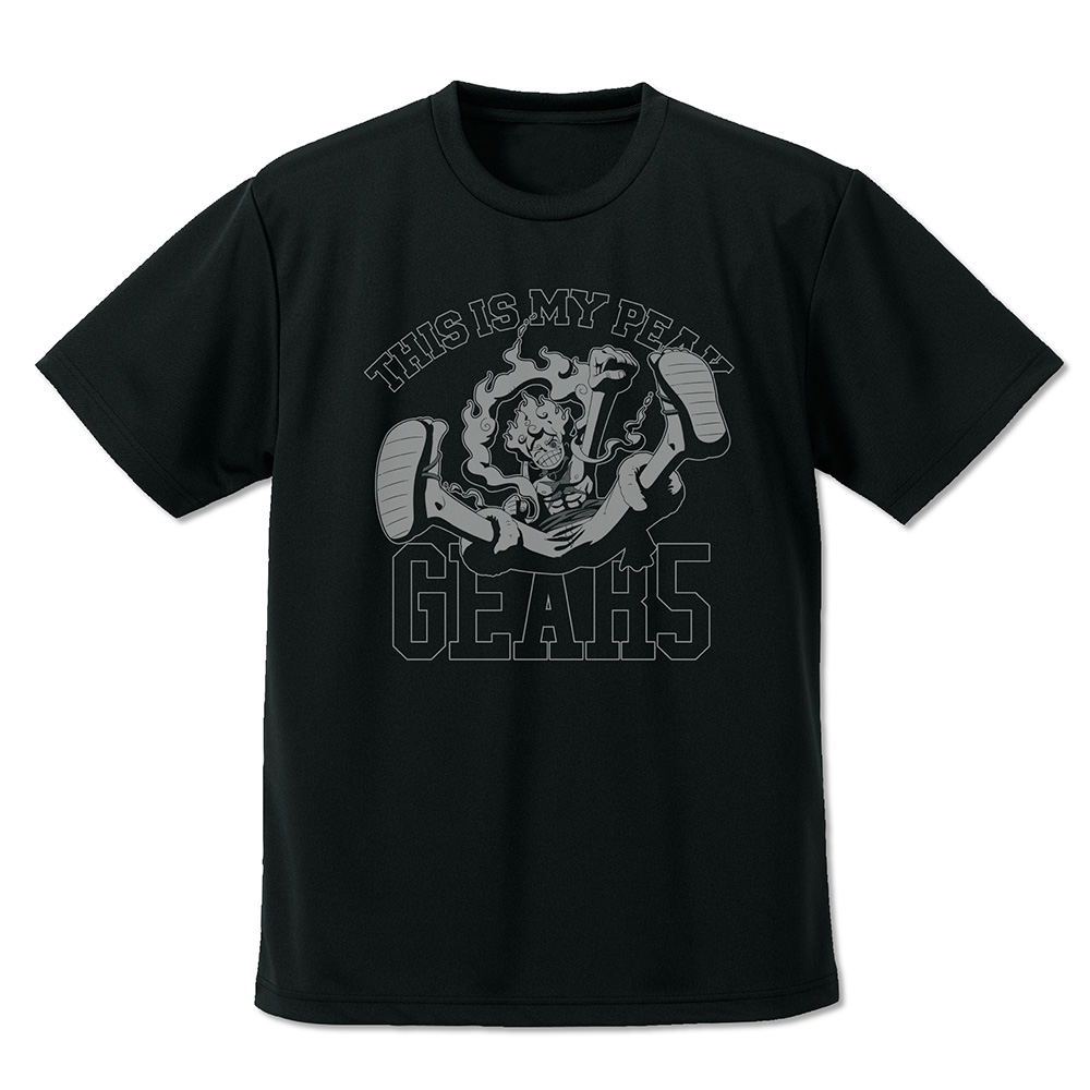 One Piece - Luffy Gear 5 Dry T-shirt (Black | Size S)