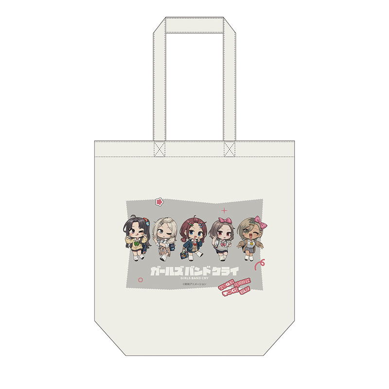 Girls Band Cry Tote Bag Mini Character / Heisei Gal image 1