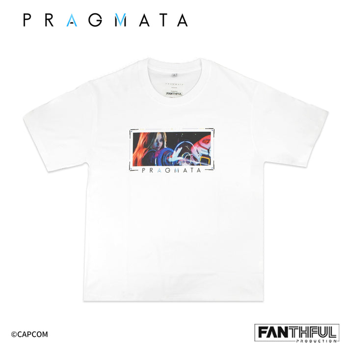 Pragmata T Shirt White Size S