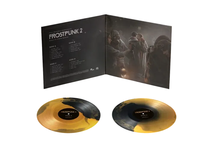 Frostpunk 2 Full Original Soundtrack (Gold & Black Yolk Vinyl) image 3