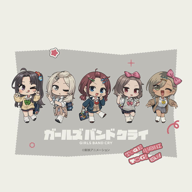 Girls Band Cry Tote Bag Mini Character / Heisei Gal image 2