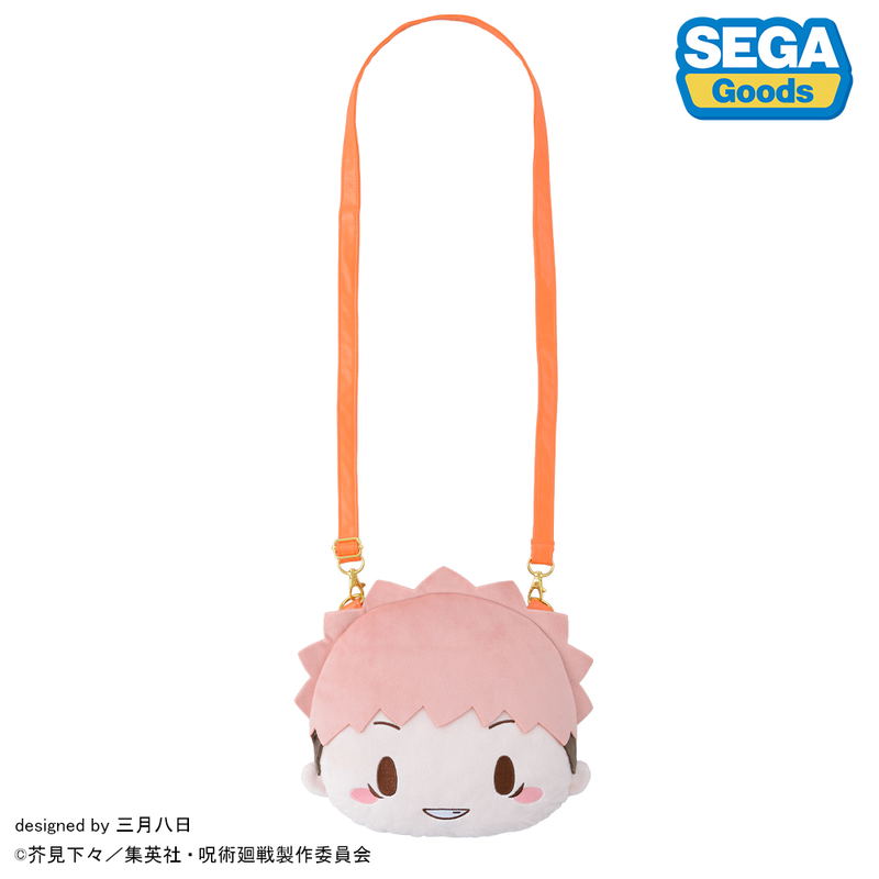 Jujutsu Kaisen 5th Anniversary Itadori Yuji Fuwa Petit Face Shoulder Bag (M) image 2