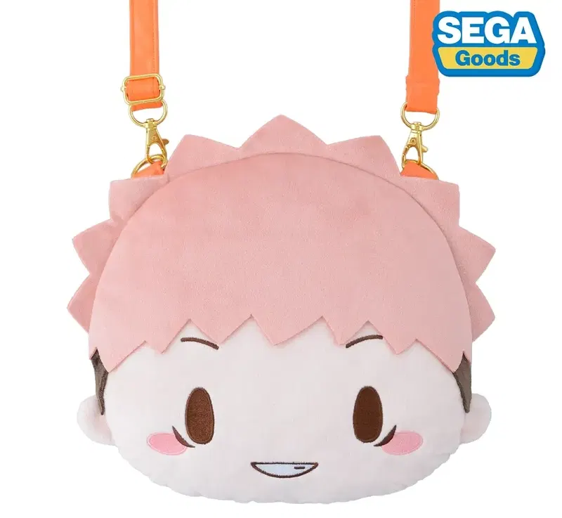 Jujutsu Kaisen 5th Anniversary Itadori Yuji Fuwa Petit Face Shoulder Bag (M) image 1