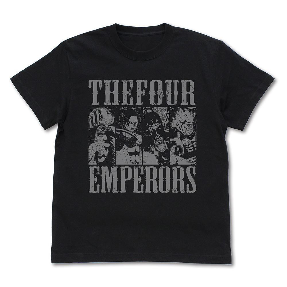 One Piece - The Four Emperors T-shirt (Black | Size L)