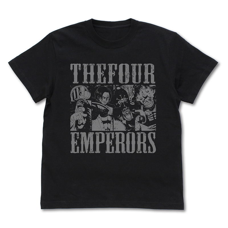 One Piece - The Four Emperors T-shirt (Black | Size L) image 1