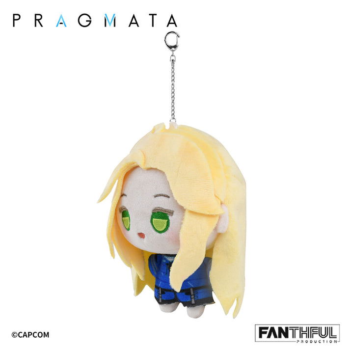 Pragmata Plush Keychain Diana image 2