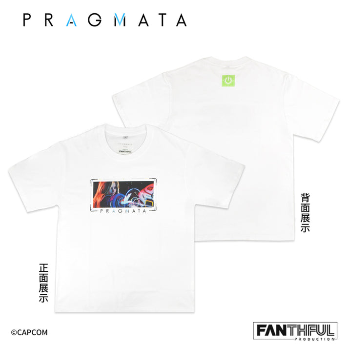 Pragmata T-shirt (White | Size M) image 2