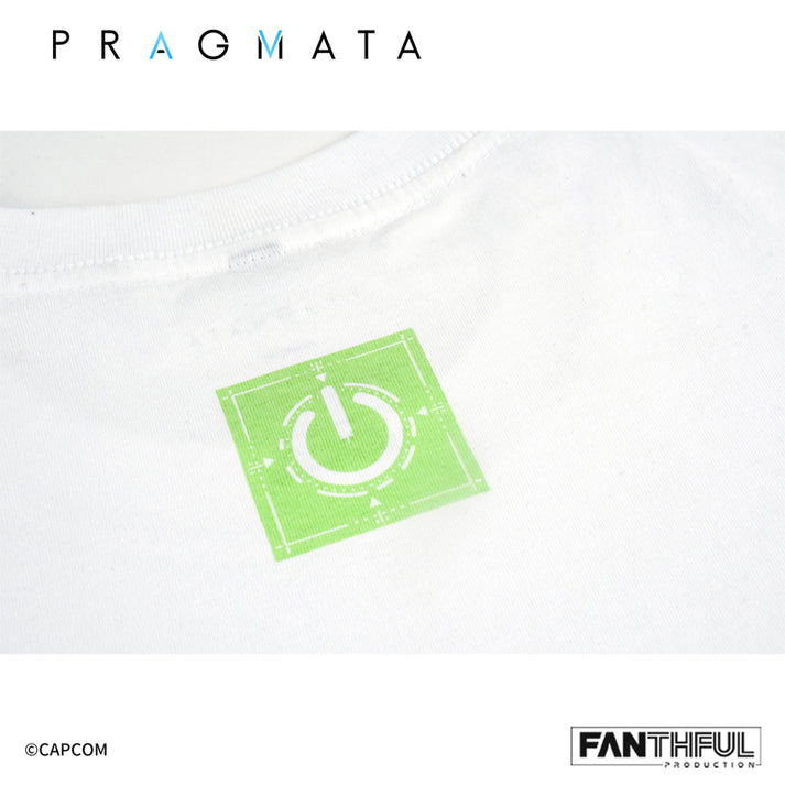 Pragmata T-shirt (White | Size M) image 6
