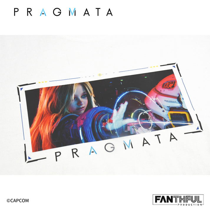 Pragmata T-shirt (White | Size S) image 5