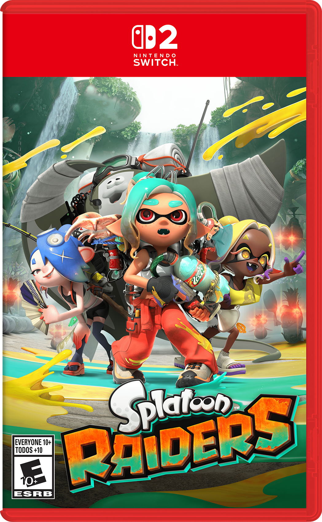 Splatoon Raiders Game Cart for Nintendo Switch 2