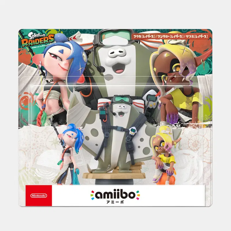 amiibo Splatoon Raiders (Shiver, Frye & Big Man) image 1