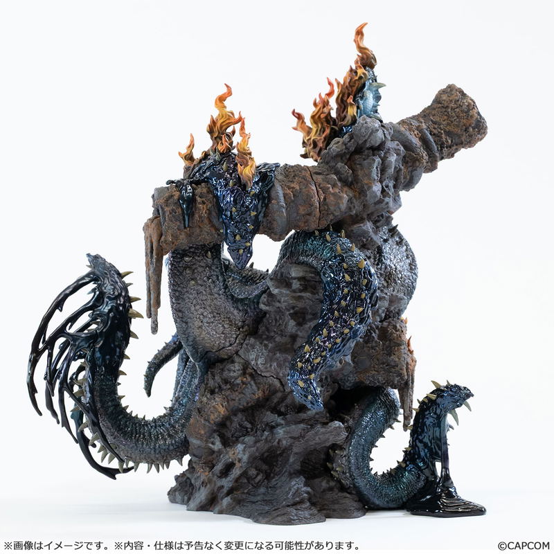 Capcom Figure Builder Creators Model Monster Hunter Wilds: Hell Flame Octopus Nu Udra image 4