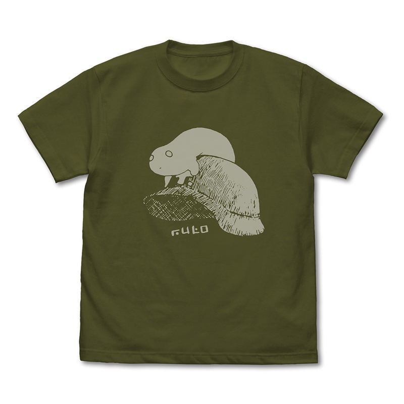 Girls' Last Tour - Nuko And Yuri Helmet T-shirt (Moss | Size L) image 1