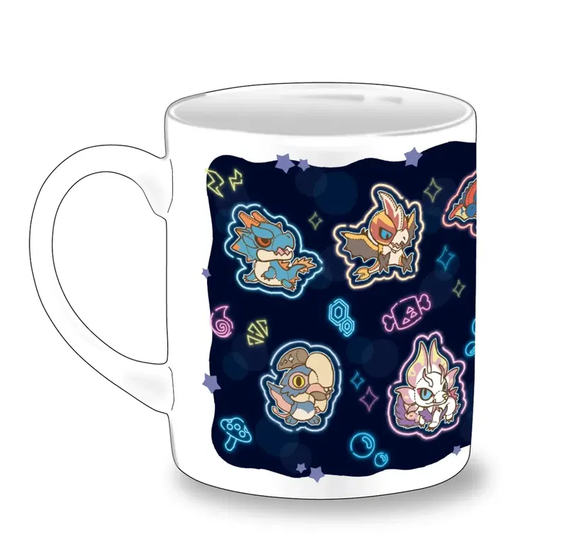 Monster Hunter MonDefo Mug Neon Theme image 1