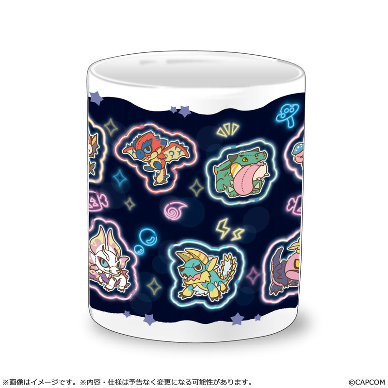 Monster Hunter MonDefo Mug Neon Theme image 2