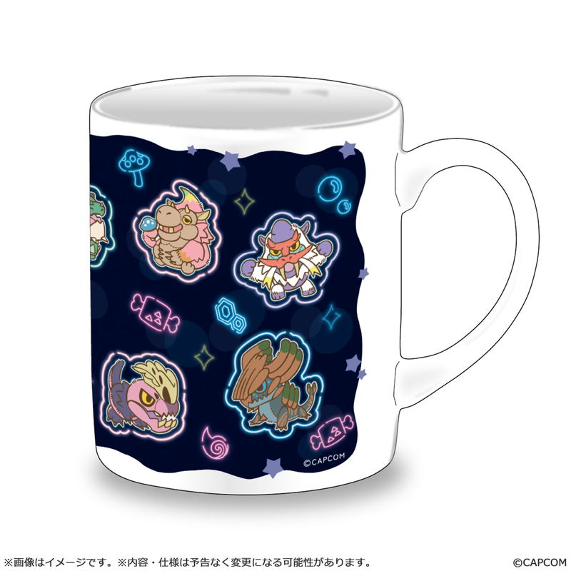 Monster Hunter MonDefo Mug Neon Theme image 3