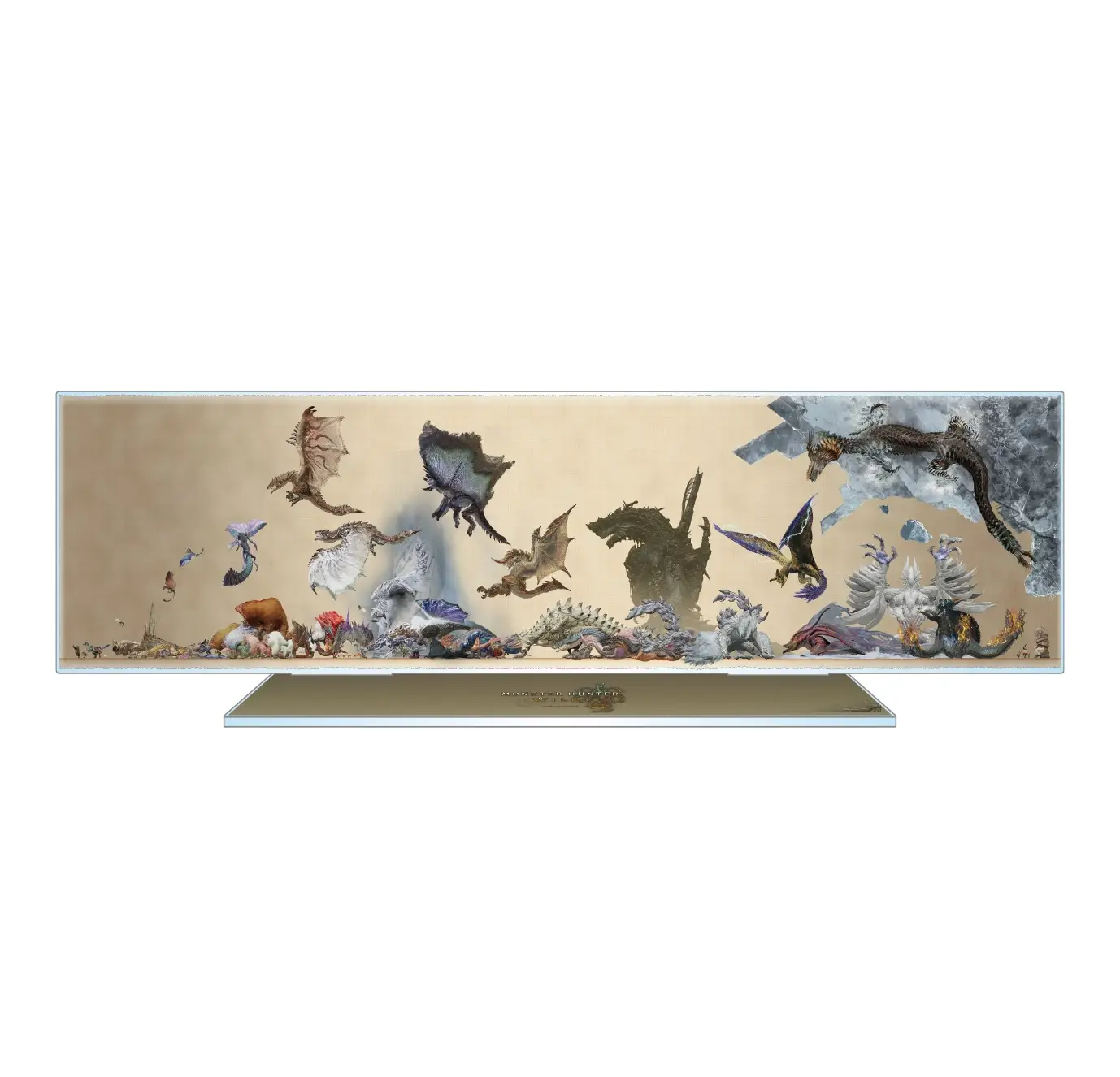 Monster Hunter Wilds Monster Comparison Chart Acrylic Stand